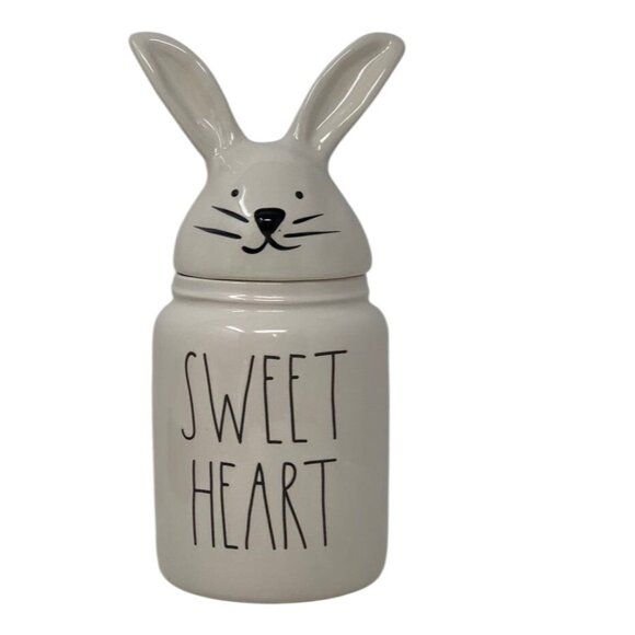Rae Dunn Other - Rae Dunn SWEET HEART Bunny Canister Easter Bunny Spring Easter Baby Small Jar